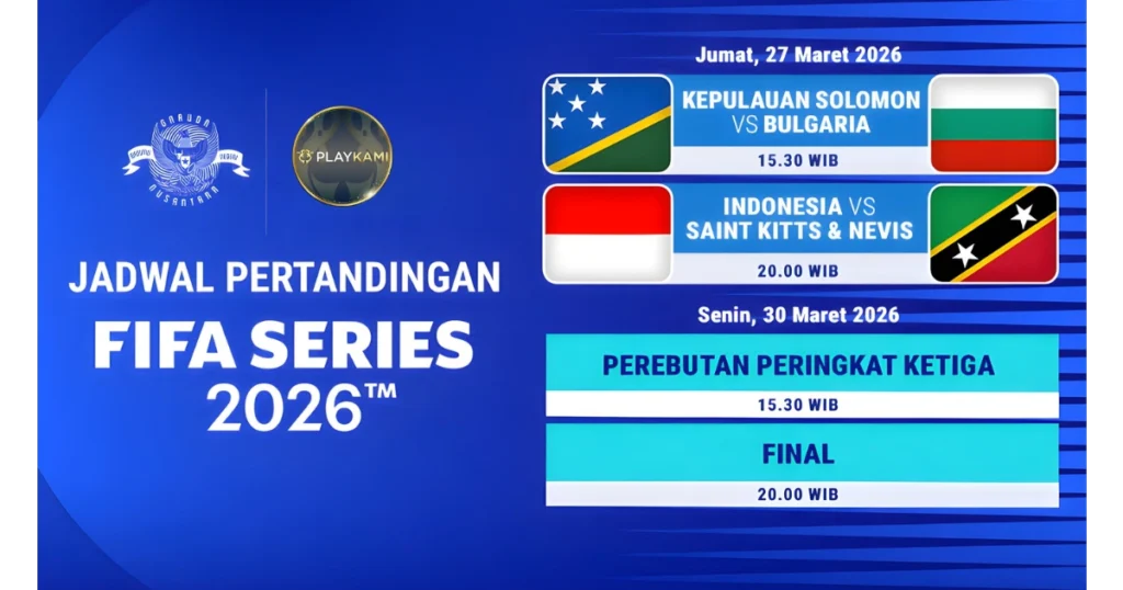 Jadwal Fifa Series 2026 Playkami