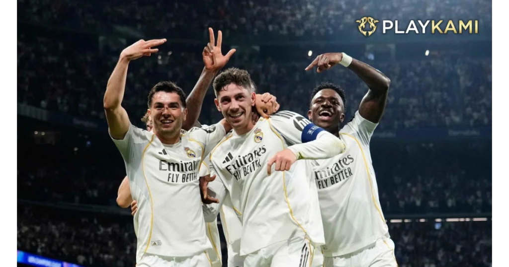 Real Madrid sedang di tren positif