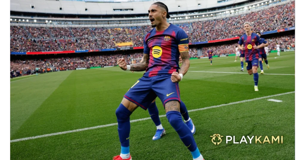 Winger Barcelona Raphinha