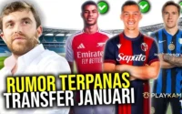 Playkami Gosip Transfer Paling Panas di Eropa Januari 2026