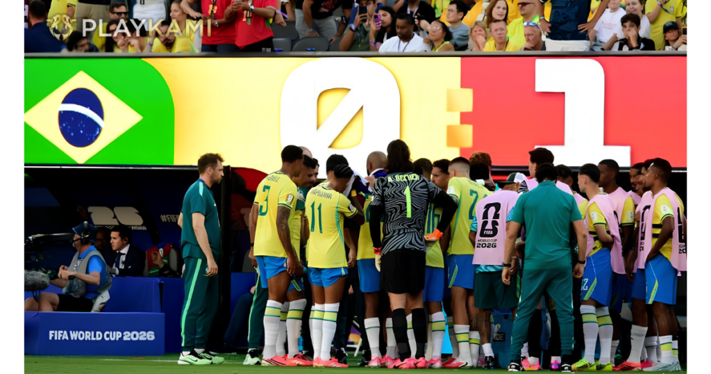 Brazil Manfaatkan Jeda Hydration Break