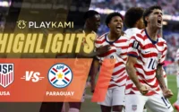 Highlights Amerika vs Paraguay
