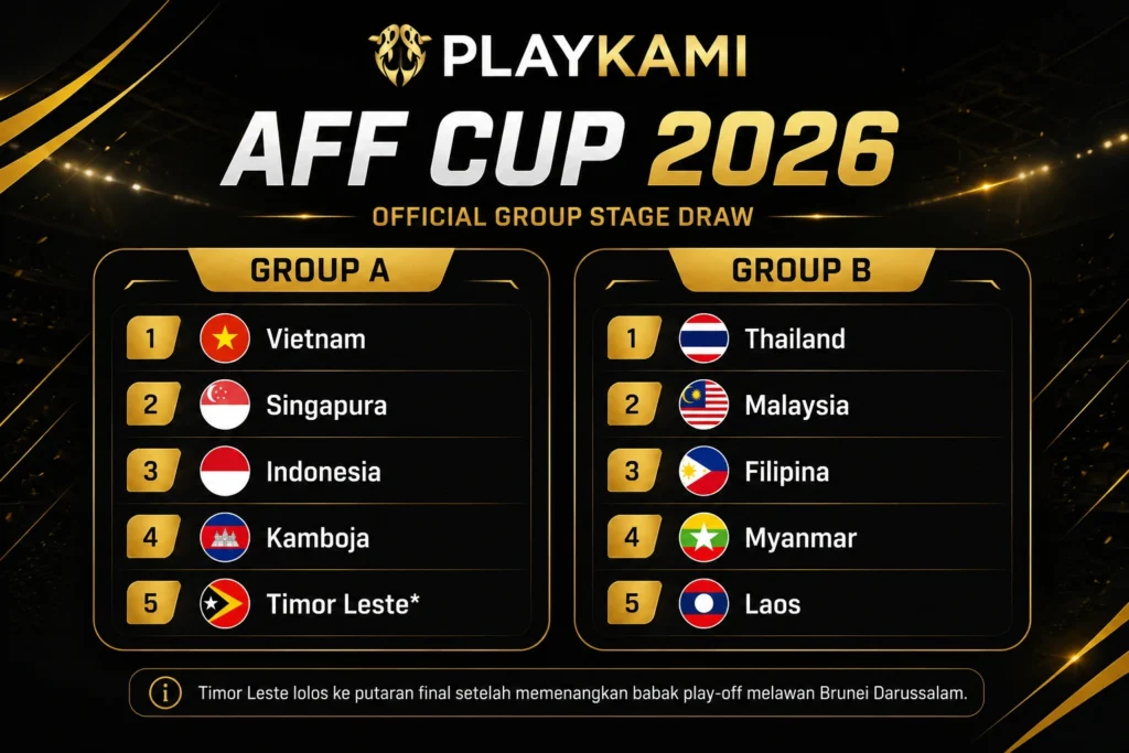 Pembagian Grup AFF Cup 2026