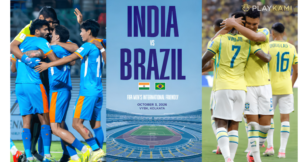 Friendly Match India vs Brasil